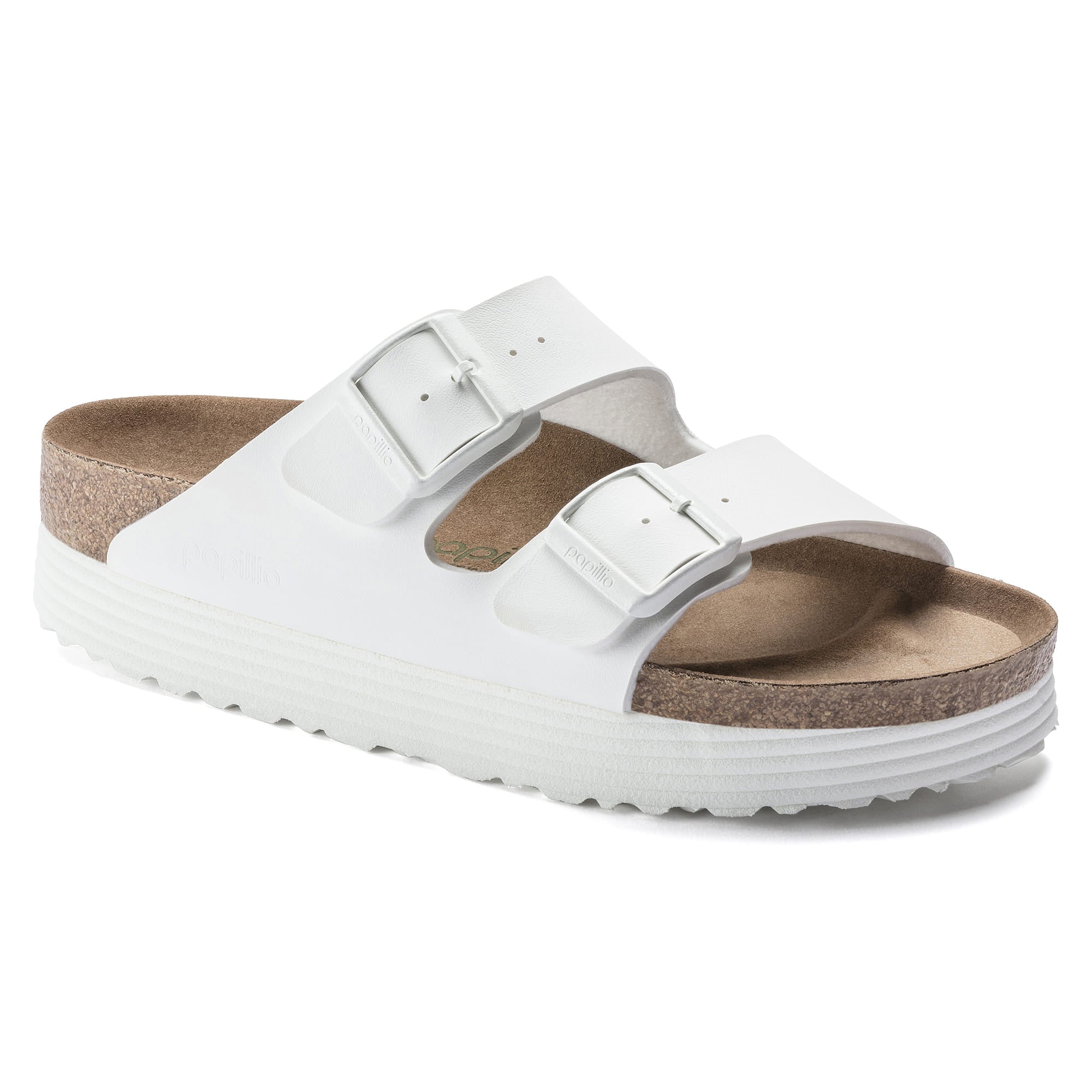 Arizona Platform Birkenstock Arizona Slide Women's Buy White