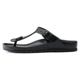 Left Birkenstock Gizeh black Essentials EVA Sandal 
