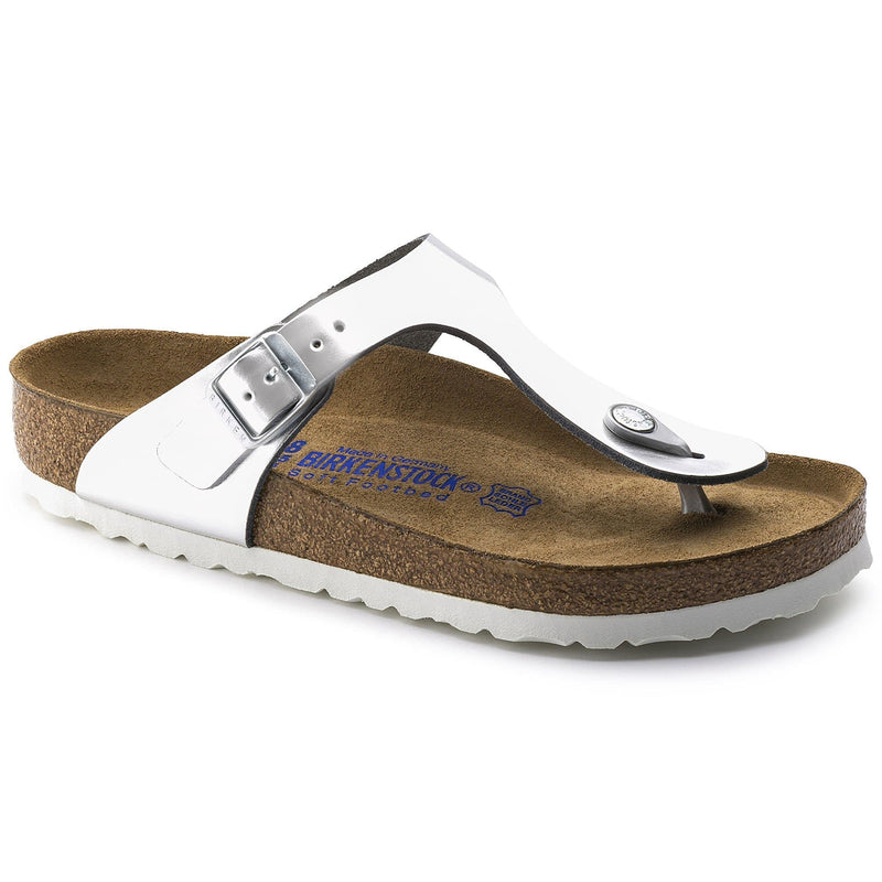 Birkenstock Birkenstock Gizeh Soft Footbed Natural Leather Sandal