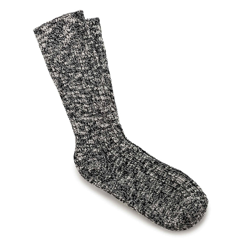 Birkenstock Birkenstock Black and Gray Skin-friendly Cotton Socks for Women