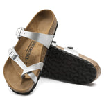 Birkenstock Mayari Graceful Silver Birko-Flor sole