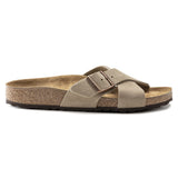 Birkenstock Taupe Color Siena Suede Leather side view