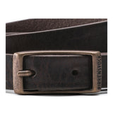 Classic Dark Brown Leather Belt from Birkenstock