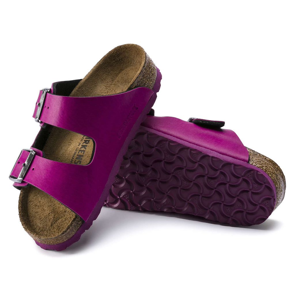 Birkenstock Pink Arizona Kids Birko-Flor Sandal complete sandal view