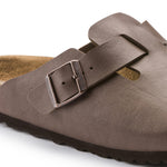 Birkenstock Brown Boston Birko-Flor Clog detail