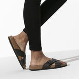 Birkenstock's Siena Black Sandal in Suede