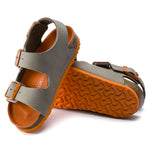 Birkenstock Beige Arizona Kids Birko-Flor Sandal sole view