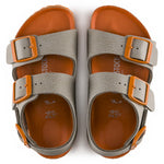 Birkenstock Beige Arizona Kids Birko-Flor Sandal top view