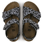 Birkenstock Black Palu Kids Synthetics Sandal top view