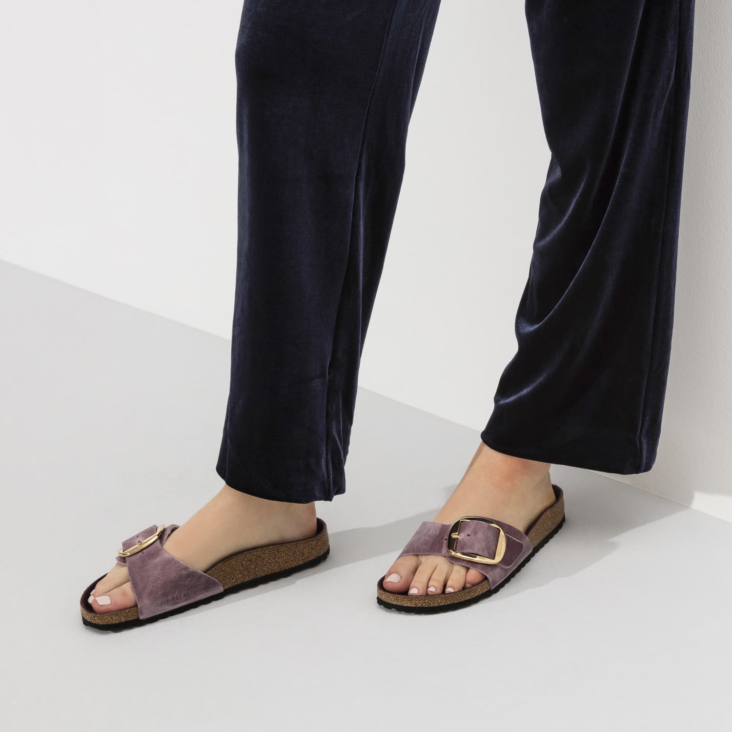 Buy Purple Purple/Lavender Blush Madrid Big Buckle Oiled Leather