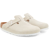Birkenstock Boston Gray Stussy Suede Leather Made from High-quality Soft Natural Leather