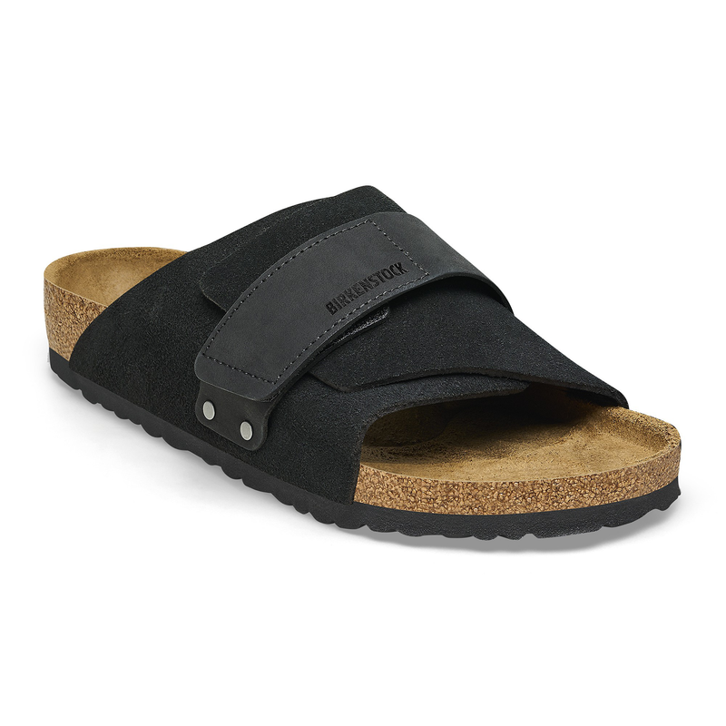 Kyoto Nubuck Leather/Suede Black