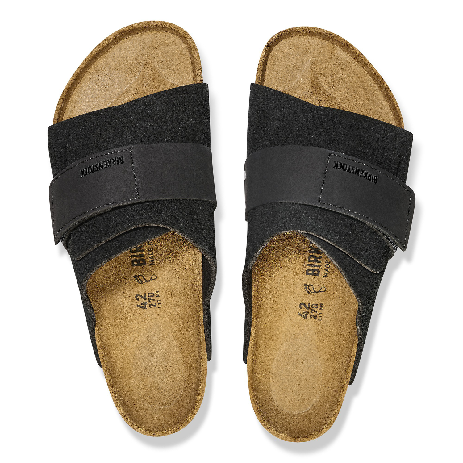 Buy Black Kyoto Nubuck Leather/Suede Black Online in India