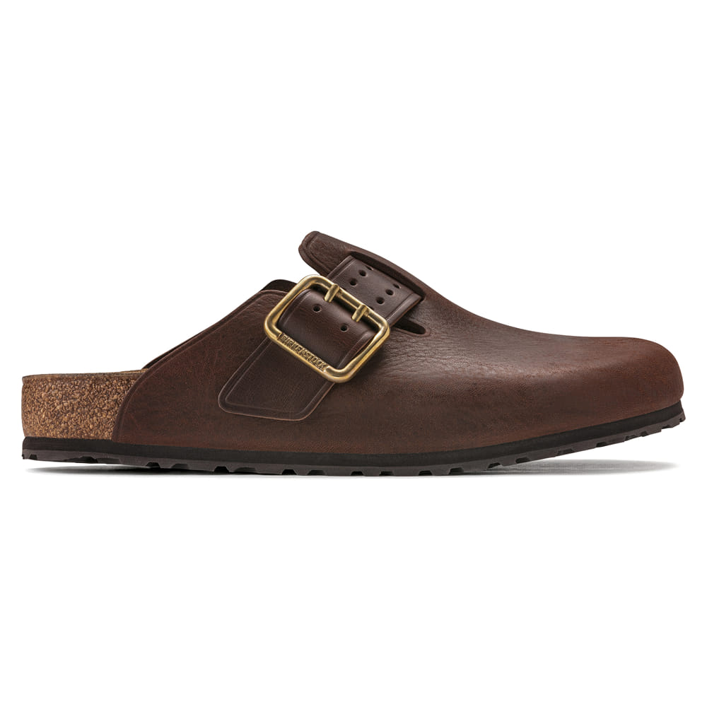 all information about Birkenstock Boston Brown Bold Gap Natural Leather