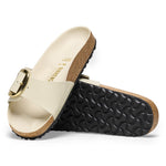 Madrid Big Buckle Natural Leather Patent - BIRKENSTOCK