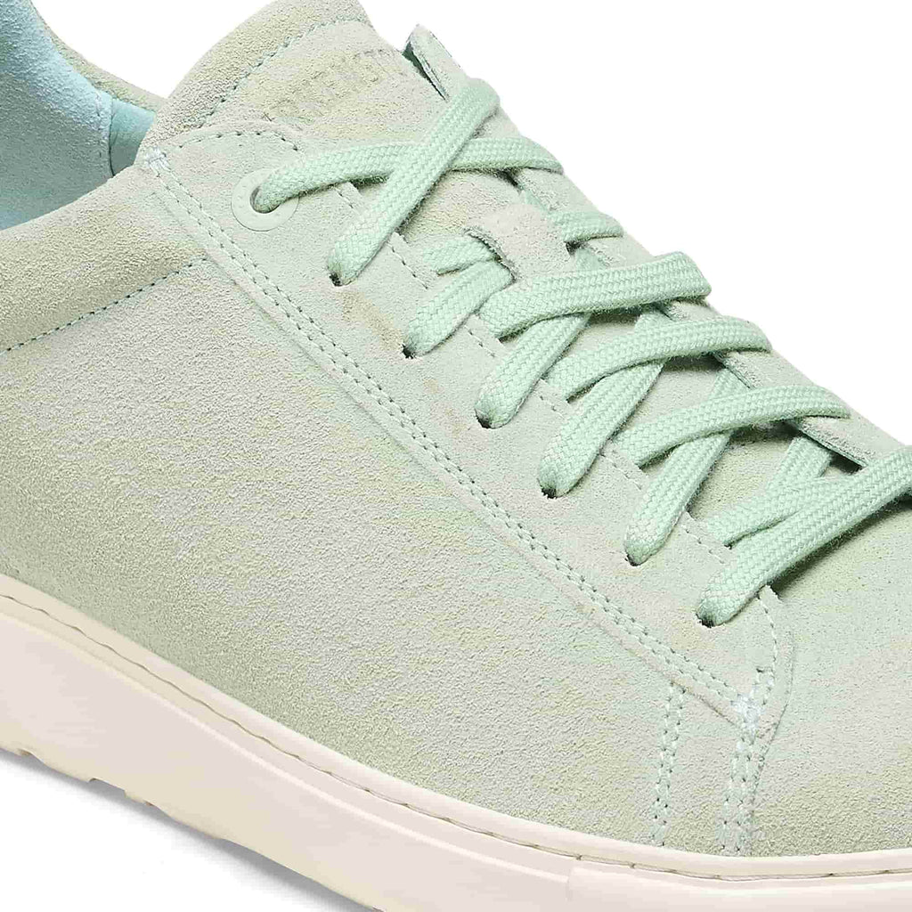 Birkenstock Bend Low green Suede Leather Shoes Details 