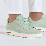 Know about Birkenstock Bend Low green Suede Leather Shoes 