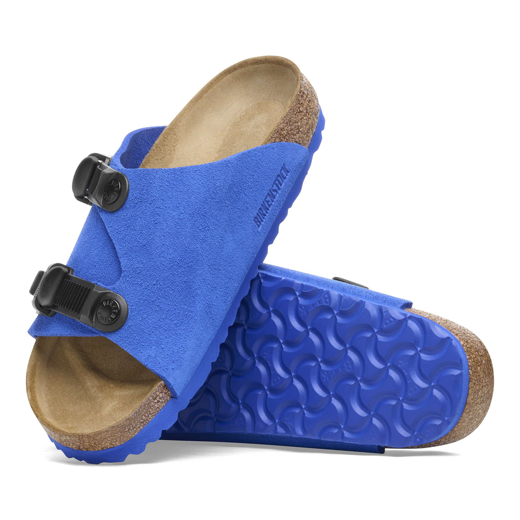 Buy Blue Blue/Ultra Blue Zurich Tech Suede Leather Online in India