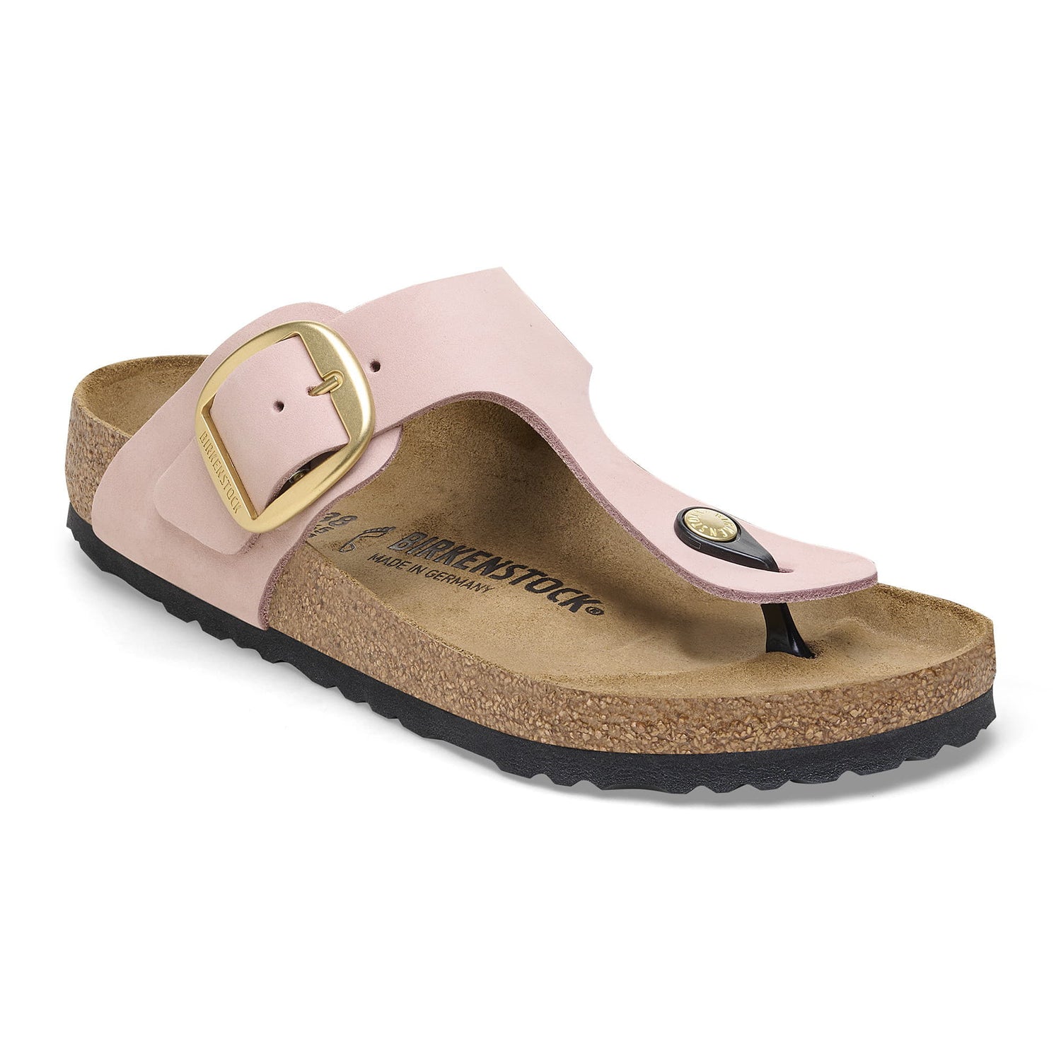 Buy Pink Pink/Soft Pink Gizeh Big Buckle Nubuck Leather Online in