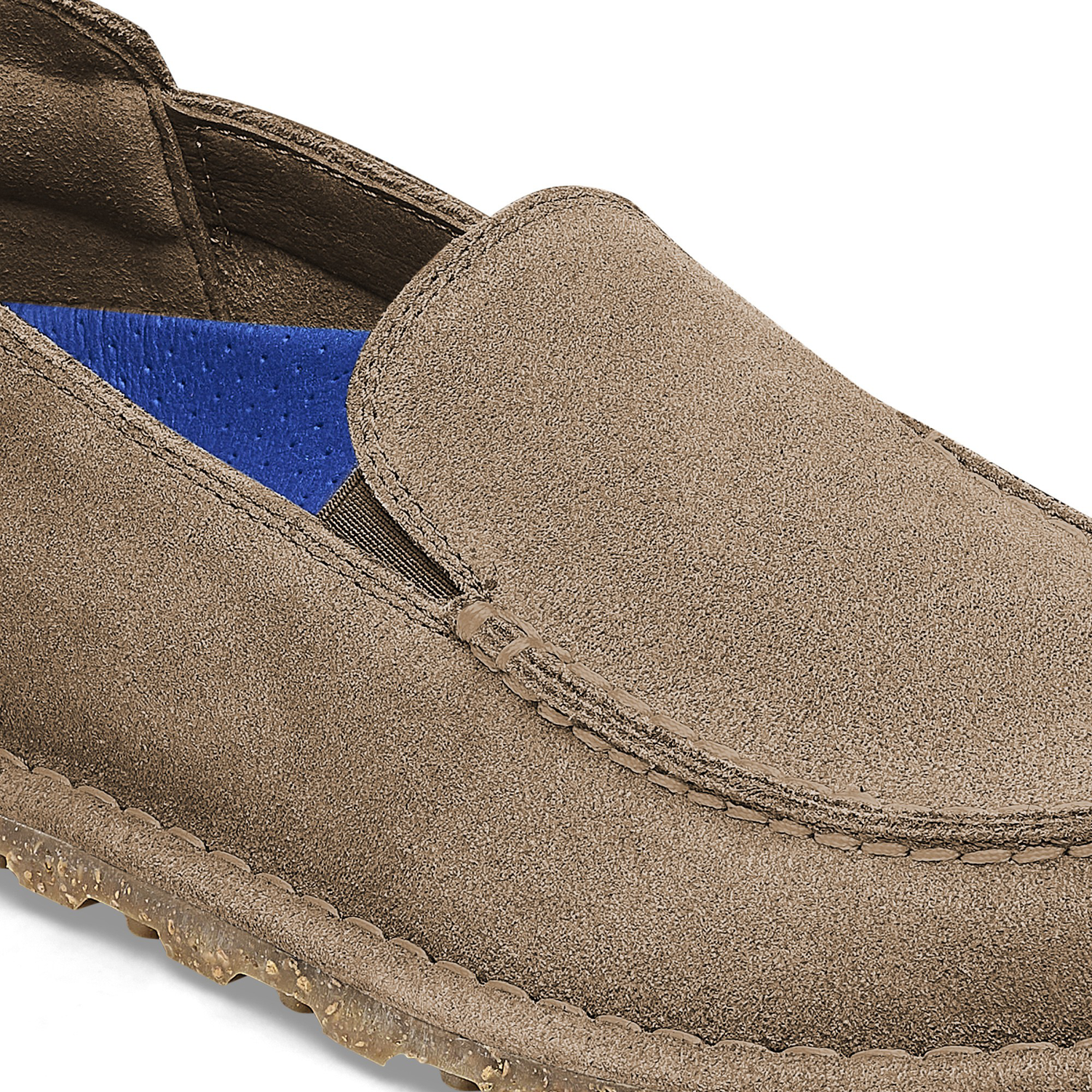 Utti Slip On Suede Leather Gray Taupe - BIRKENSTOCK