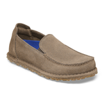 Utti Slip On Suede Leather Gray Taupe - BIRKENSTOCK
