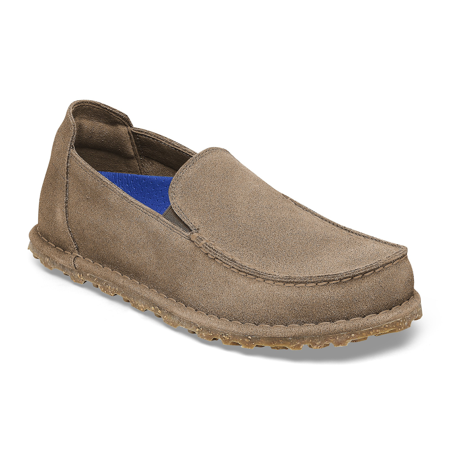 Utti Slip On Suede Leather Gray Taupe - BIRKENSTOCK