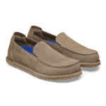Utti Slip On Suede Leather Gray Taupe - BIRKENSTOCK