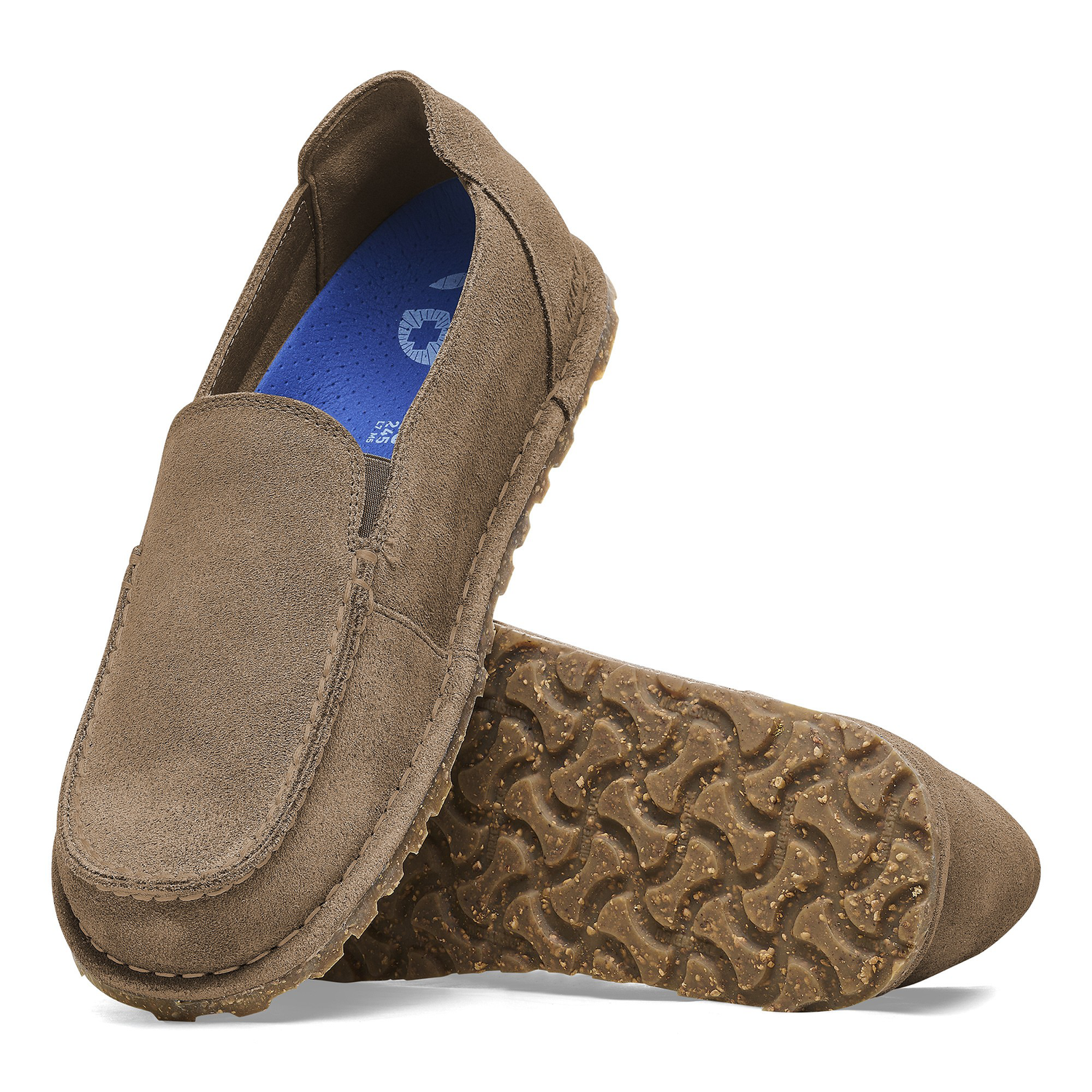 Utti Slip On Suede Leather Gray Taupe - BIRKENSTOCK