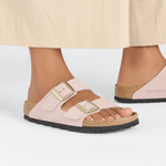 Arizona Soft Footbed Nubuk Leather Soft Pink - BIRKENSTOCK