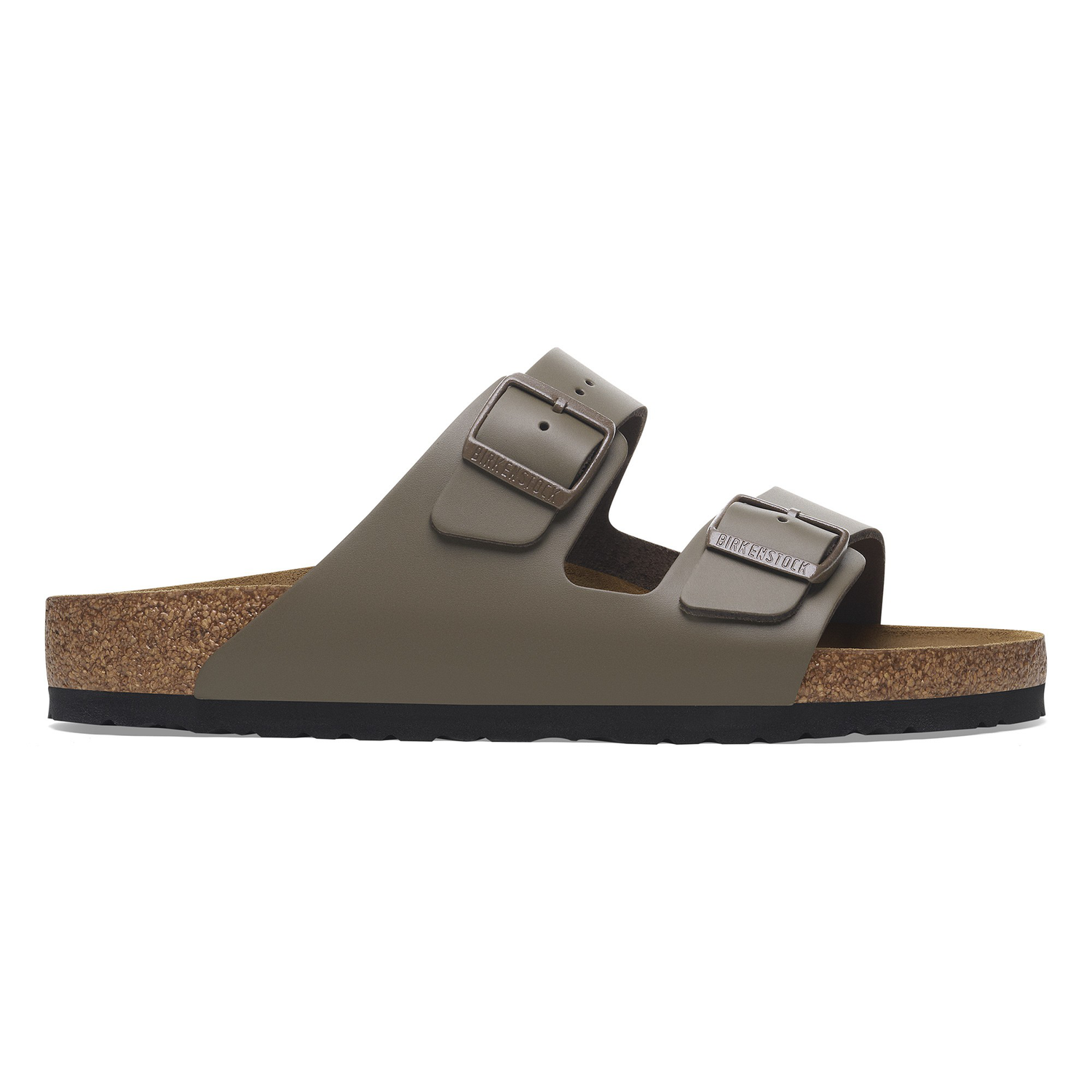 Arizona Natural Leather Concrete Gray - BIRKENSTOCK