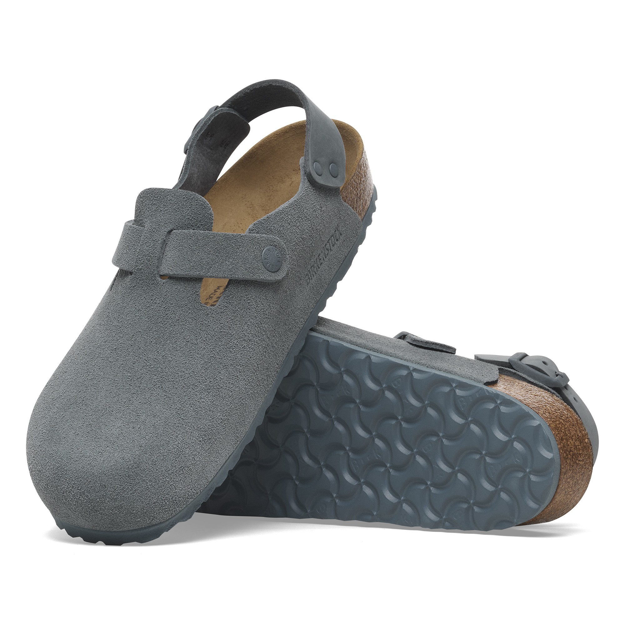 Tokio Suede Leather Basalt Gray