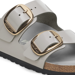 Arizona Big Buckle Natural Leather Patent - BIRKENSTOCK