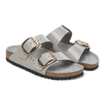 Arizona Big Buckle Natural Leather Patent - BIRKENSTOCK