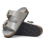 Arizona Big Buckle Natural Leather Patent - BIRKENSTOCK