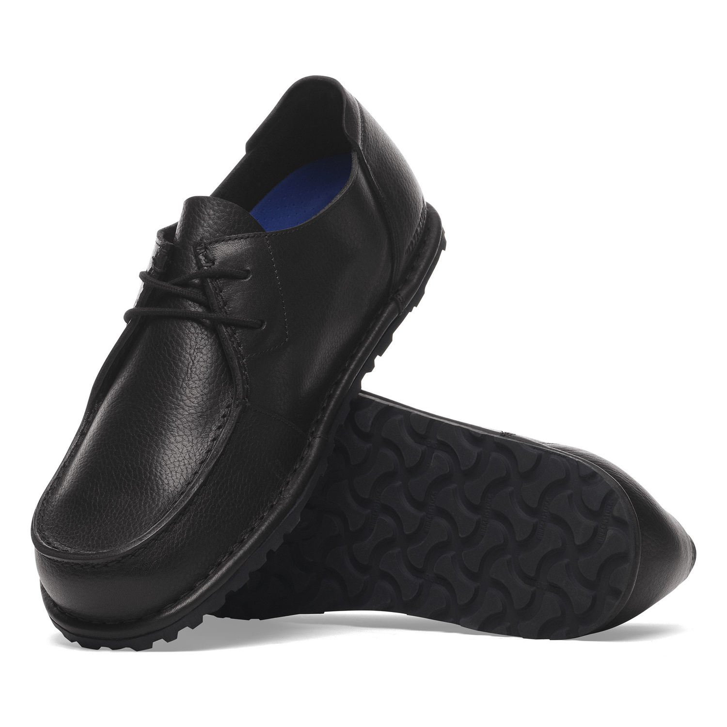 Utti Lace Natural Leather Black - BIRKENSTOCK