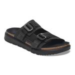 Shinjuku 2 Strap Natural Leather/Textile Black - BIRKENSTOCK