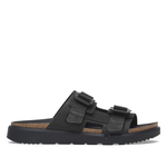 Shinjuku 2 Strap Natural Leather/Textile Black - BIRKENSTOCK