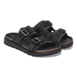 Shinjuku 2 Strap Natural Leather/Textile Black - BIRKENSTOCK