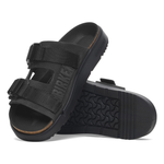 Shinjuku 2 Strap Natural Leather/Textile Black - BIRKENSTOCK