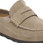 Naples Wrapped Suede Leather Taupe - BIRKENSTOCK