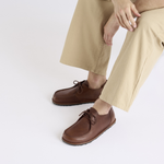 Utti Lace Natural Leather Roast - BIRKENSTOCK