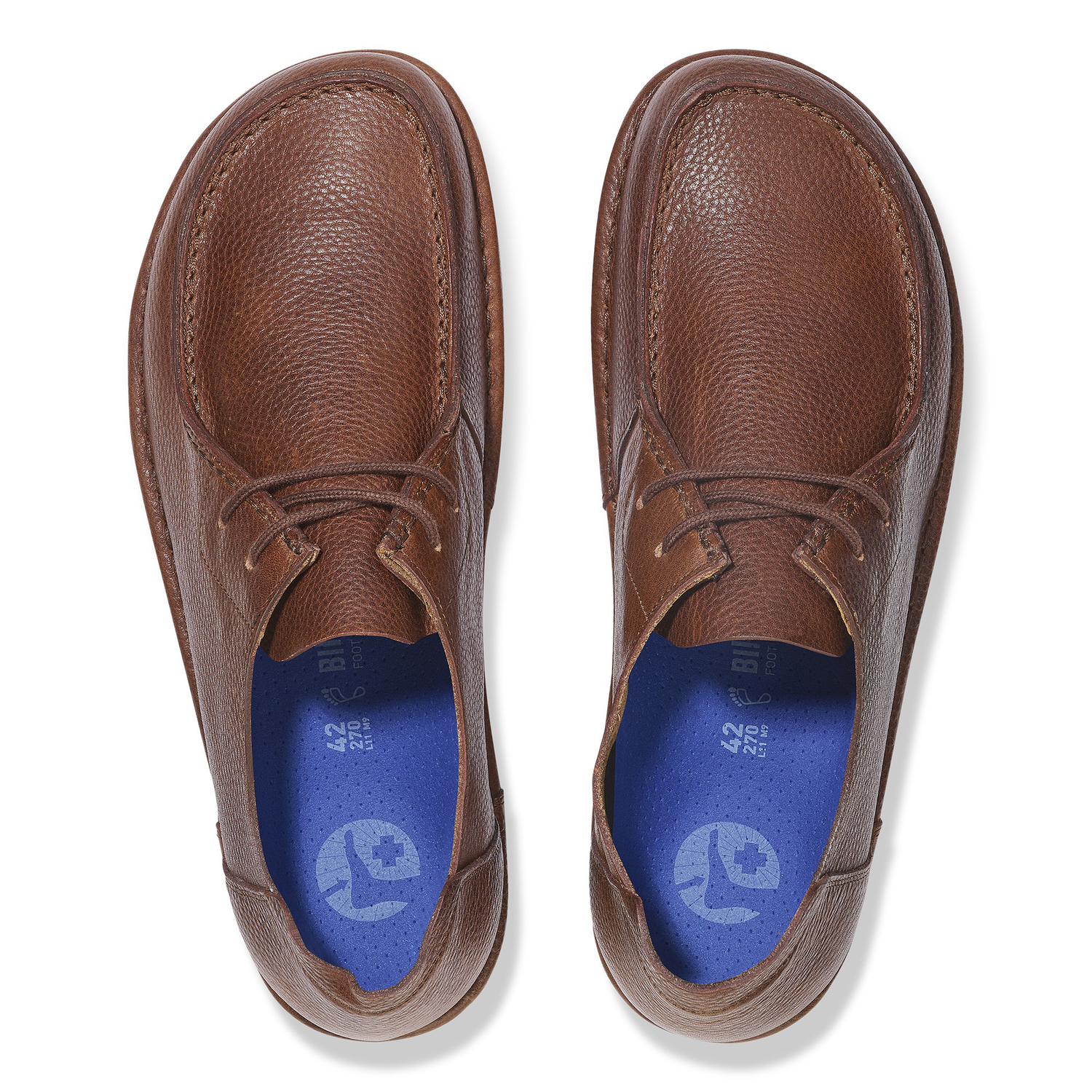 Utti Lace Natural Leather Roast - BIRKENSTOCK