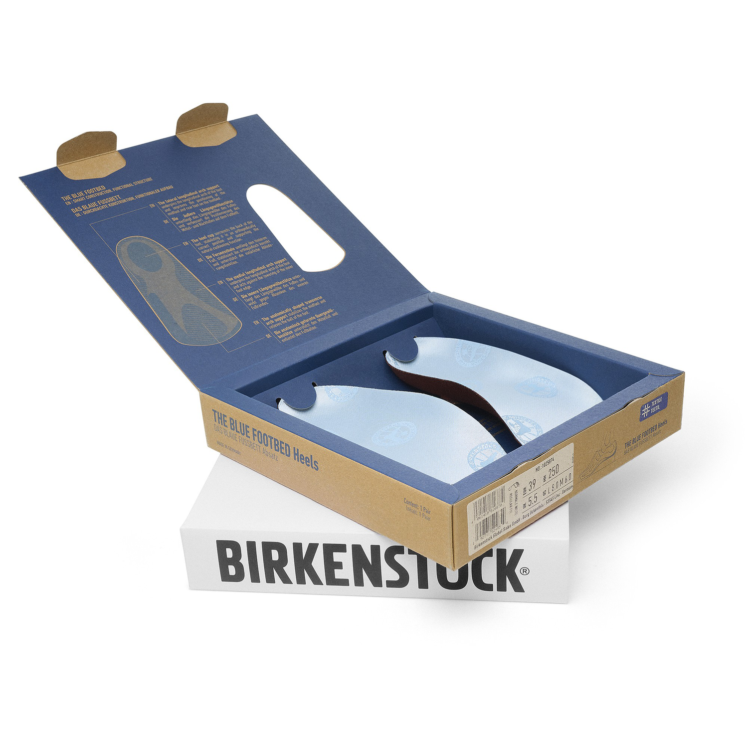 250 Anniversary Edition Blue Footbed - BIRKENSTOCK