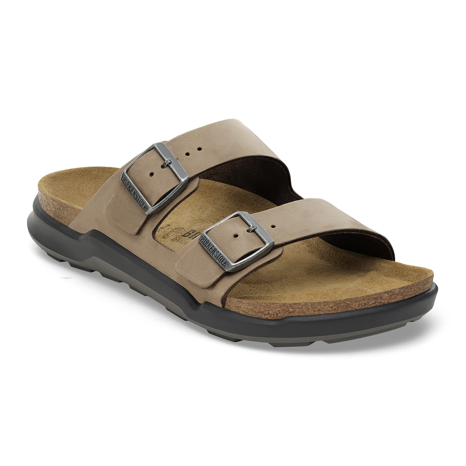 Arizona Crosstown Men Waxy Leather Tabacco Brown - BIRKENSTOCK