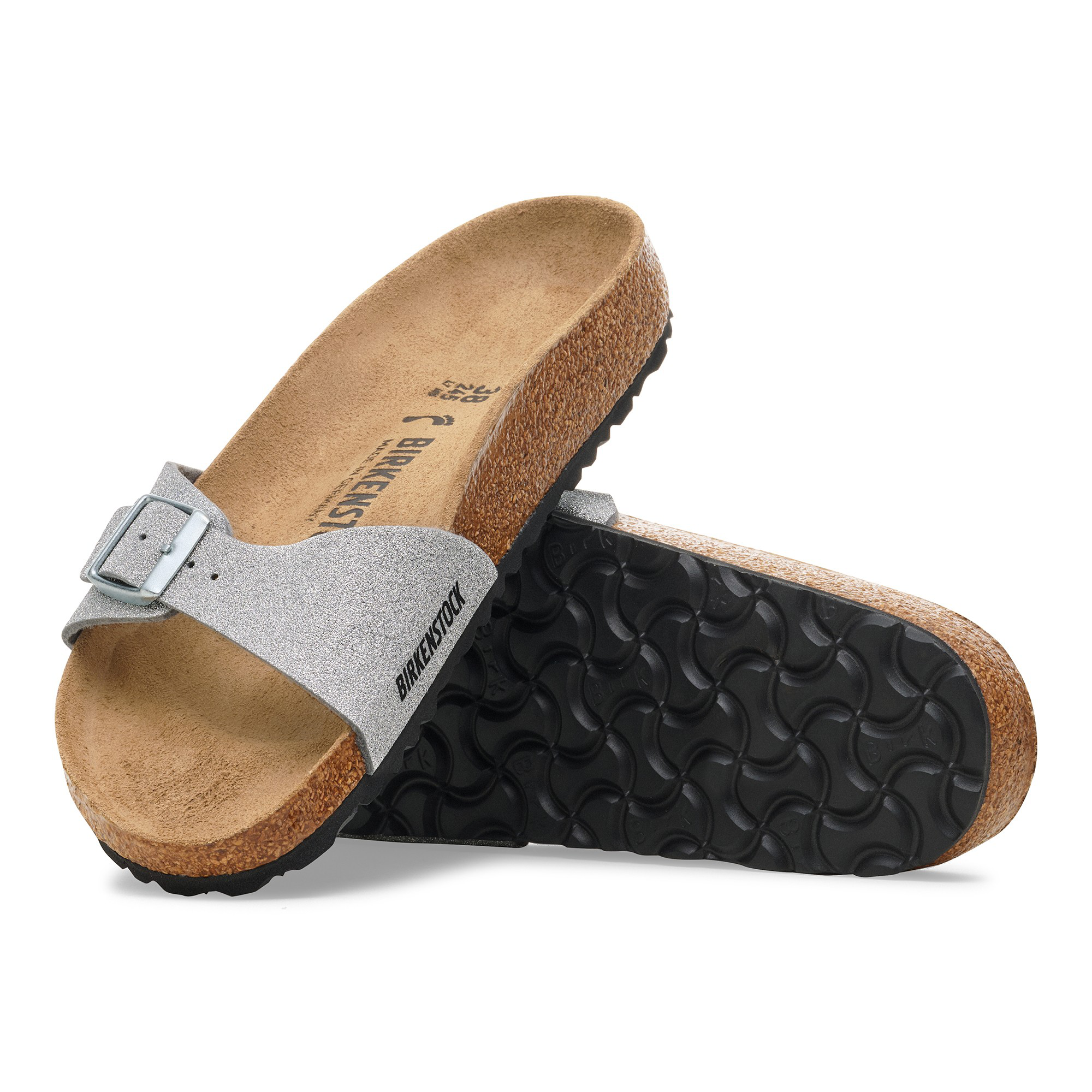 Madrid BS Synthetik Shiny Glitter Silver