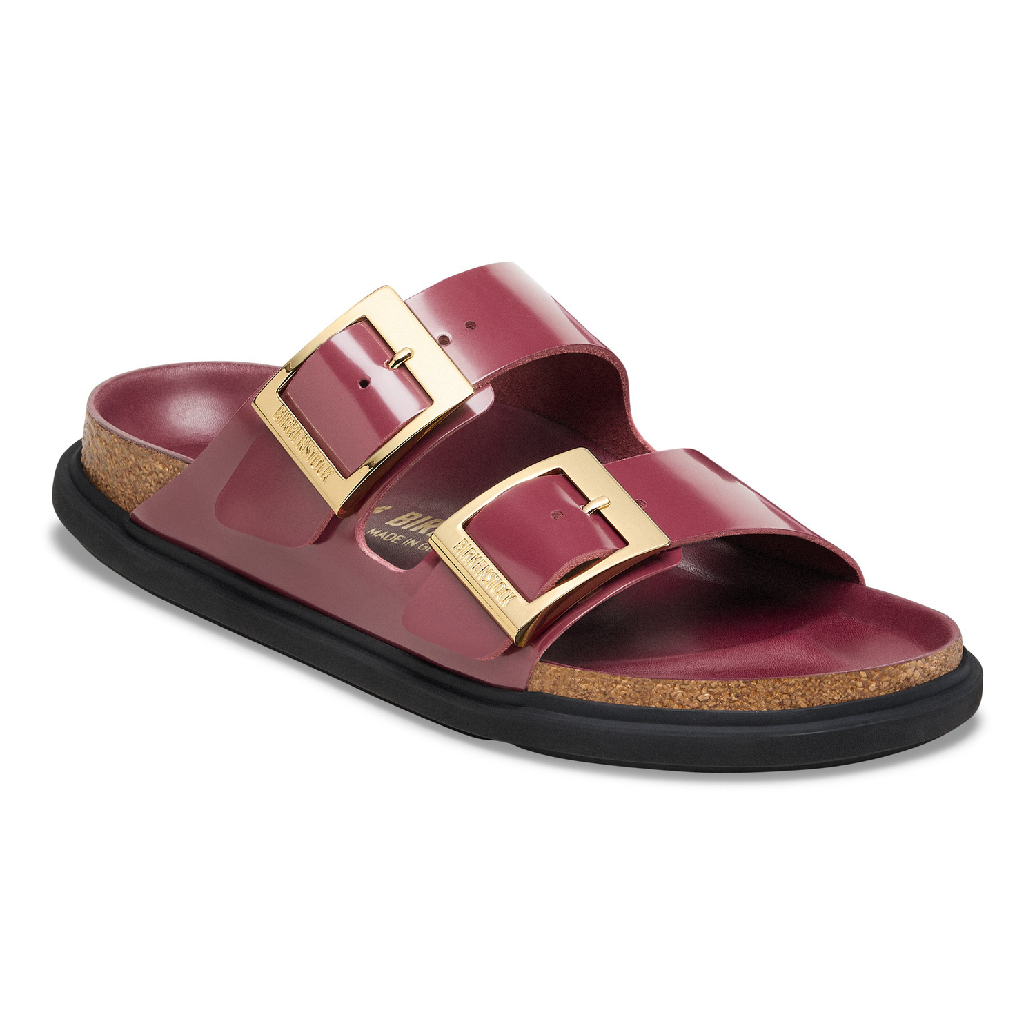 Buy Red Arizona Droplet Buckle Natural Leather Patent Zinfandel Buy Red Arizona Droplet Buckle Natural Leather Patent Zinfandel