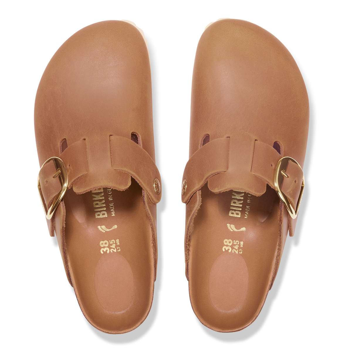 Buy Brown Boston Big Buckle Natural Leather Oiled Cognac Online in Buy Brown Boston Big Buckle Natural Leather Oiled Cognac Online in