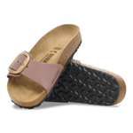 Madrid Big Buckle Nubuk Leather Faded Purple - BIRKENSTOCK