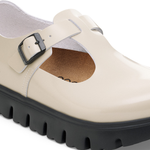 Paris Chunky Natural Leather Oyster - BIRKENSTOCK