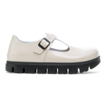 Paris Chunky Natural Leather Oyster - BIRKENSTOCK